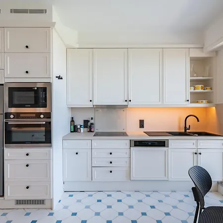 Lejlighed Cozystay Exceptional Sea View Floor Terrace & Garage