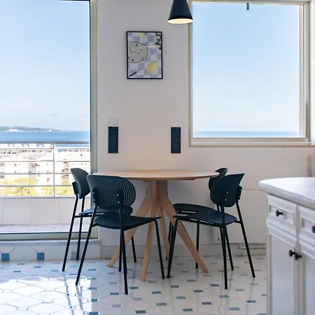 Cozystay Exceptional Sea View Floor Terrace & Garage Lejlighed